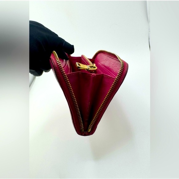 MIU MIU Fuchsia Wallet, GUC - Picture 8 of 12